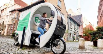 Effizient und komfortabel: Das neue E-Lastenrad (Foto: RYTLE)